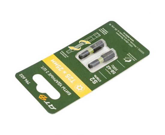 Бита ударная с отверстием (2 шт; ТH25х25 мм; 1/4"") Дело Техники 794602 – изображение 2