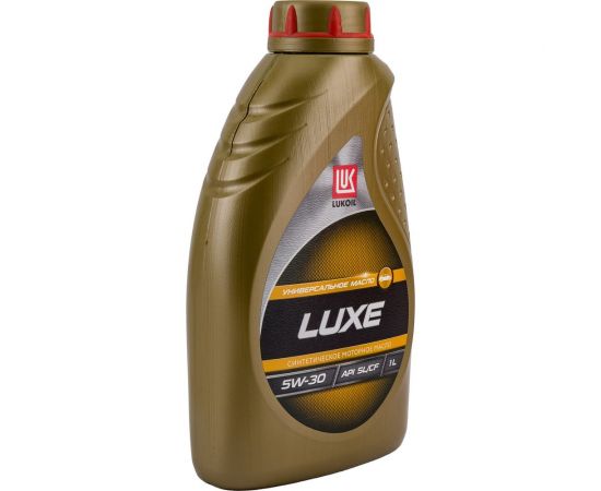 Моторное масло Лукойл ЛЮКС синтетическое SAE 5W-30, API SL/CF, 1 л 196272 
