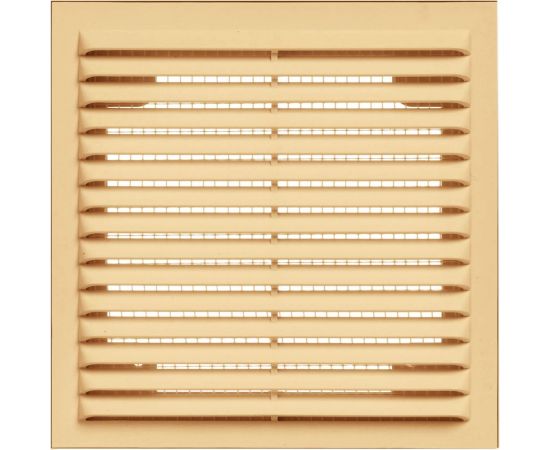 Решетка вентиляционная вытяжная без рамки (190x190 мм; бежевая) ВИЕНТО 1919Вбеж 