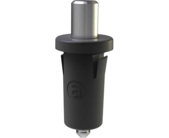 Потайная пружинная петля ТРИЗАМ (монтажное отверстие 10 мм; полиамид; черная)TRZ0084 