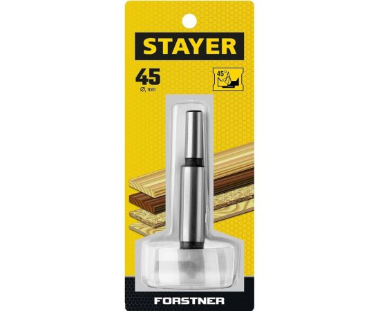Сверло Форстнера по дереву STAYER Forstner 45х90 мм 29985-45_z01 – изображение 4