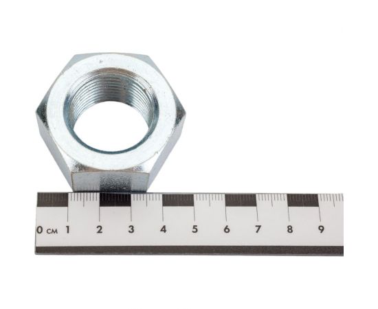 Гайка ЦКИ DIN 934 М27x2, 8, Ц, SW 41, 2 шт. 29221 – изображение 3