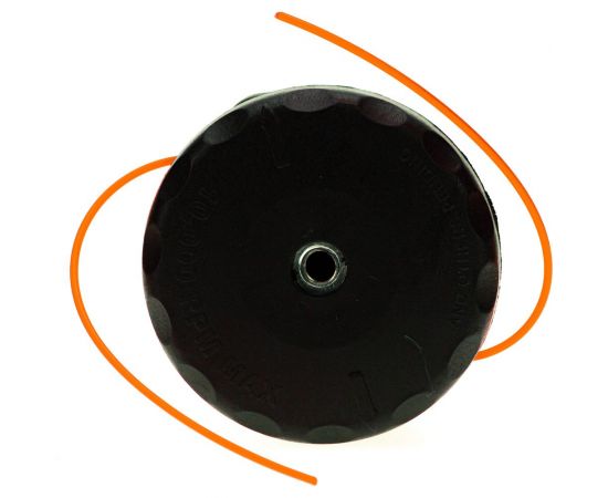 Катушка (головка) для триммера полуавтоматическая типа Husquarna S35 гайка М10x1.25 левая резьба TORGWIN TG202K-35 – изображение 2