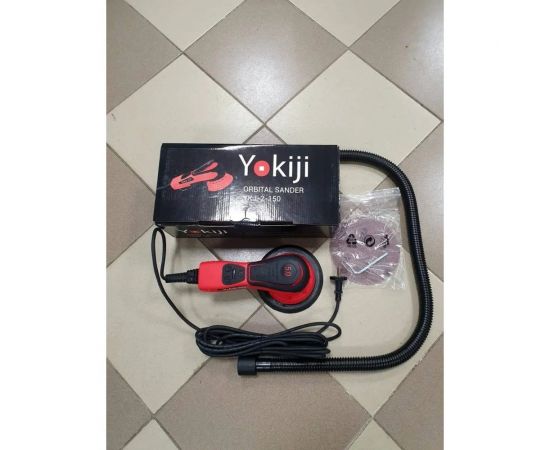Ручная шлифовальная машинка YOKIJI 220V/50Hz без мешка для пыли YKJ-2-150-50 – изображение 5