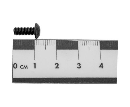 Винт ЦКИ ISO 7380, М4x10, 10.9, ОКС, 125 шт. 23247 – изображение 2