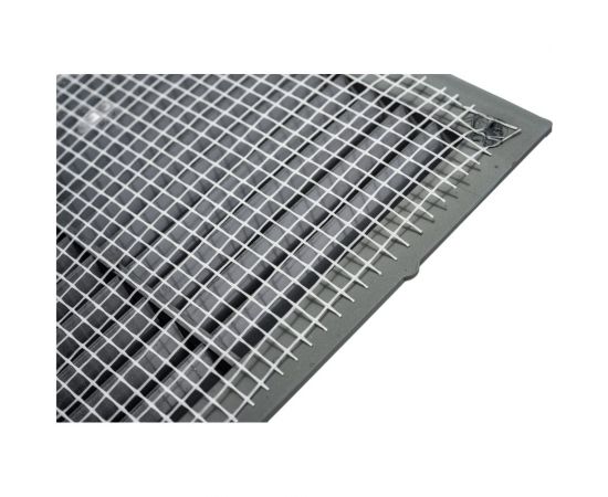 Решетка вентиляционная вытяжная серия В графит (130x190 мм, пластик) ВИЕНТО 1319В-графит – изображение 3