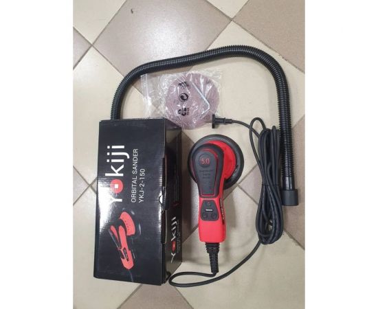 Ручная шлифовальная машинка YOKIJI 220V/50Hz без мешка для пыли YKJ-2-150-50 – изображение 4