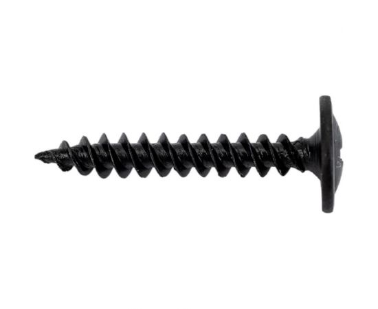 Саморез с прессшайбой КРЕП-КОМП острый, чёрный, фосфат, 4,2х25, 800 шт. пшоч25ф 