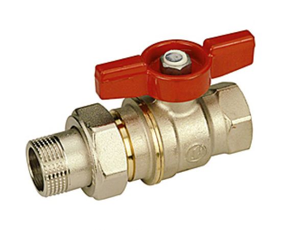 Шаровый кран Giacomini DADO полнопроходной, 1/2""x1/2"", наружная/внутренняя, бабочка R919X003 