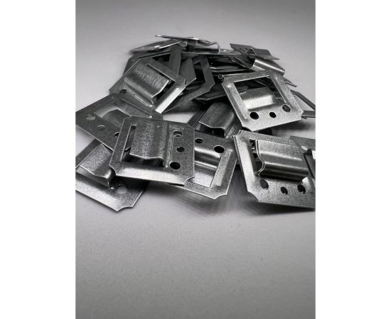 Крепеж для вагонки Сuttori цинк, №6, с черным гвоздем, 80 шт. КДВ6 – изображение 2