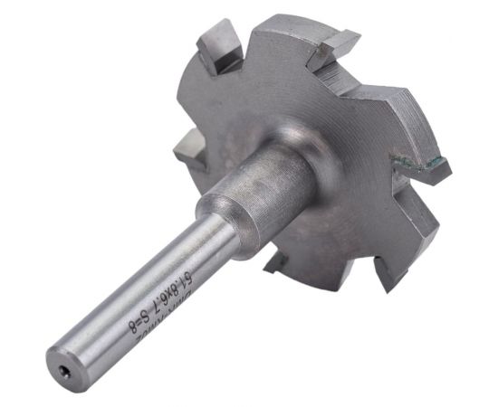 Фреза для выравнивания дна (слэбовая) 51.8x6x81 мм, ц/х 8 мм, Z6 PROCUT DMR-KM02 – изображение 3