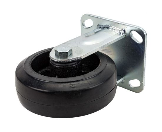 Колесо большегрузное неповоротное FCd 54 (125 мм; обрезиненное (N) TOR 1024164 – изображение 3