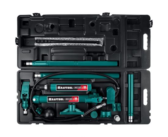 Гидравлический набор для правки кузова KRAFTOOL 10 т, в пластиковом кейсе 43435-10 – изображение 3
