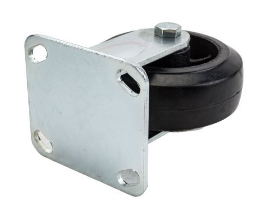 Колесо большегрузное неповоротное FCd 54 (125 мм; обрезиненное (N) TOR 1024164 – изображение 2