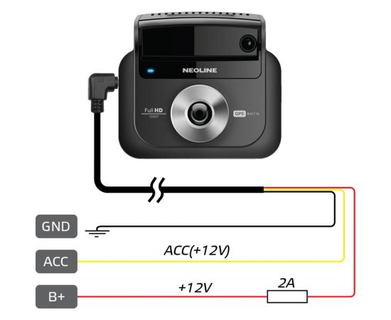 Кабель питания для гибридов Neoline (14350) Fuse Cord 3 pin 8808523754323 – изображение 2
