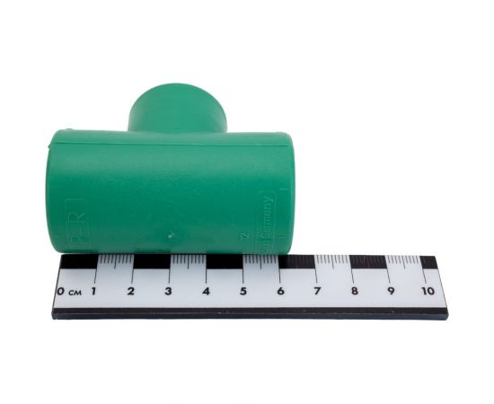 Переходной тройник Banninger полипропиленовый, зеленый, 25x20x25 мм 5521070611 – изображение 2