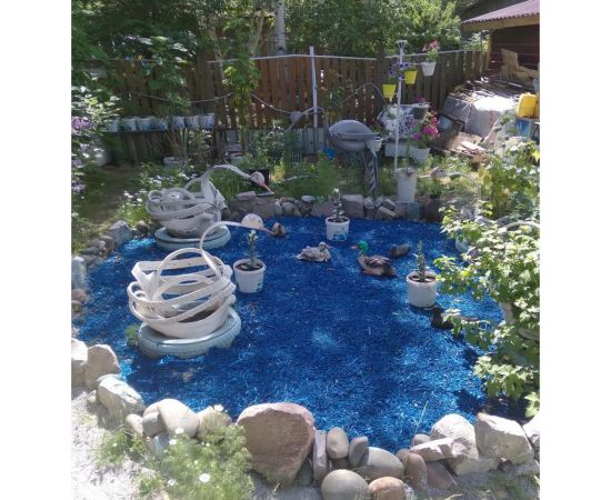 Декоративная щепа Сила Суздаля синяя, 60 л 4680004062424 – изображение 3