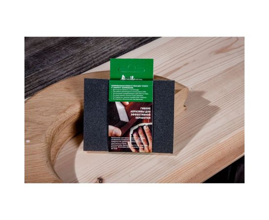 Губка шлифовальная Soft Pad 120x98x13 мм, P280 Flexifoam 61258 – изображение 8