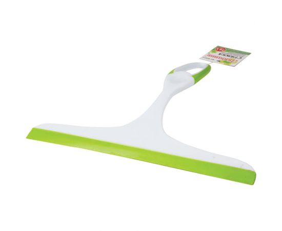 Стяжка для удаления жидкости со стекол ЛЮБАША рабочая часть 24,5 см, пластик, 603612 