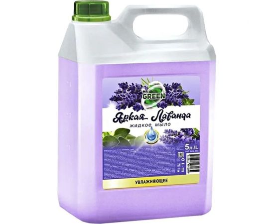 Увлажняющее жидкое мыло MR.GREEN Яркая Лаванда, 5 л ПНД 72275 
