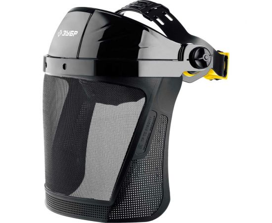 Защитный лицевой щиток с экраном ЗУБР Спектор-С из мелкоячеистой сетки, 190x339мм 110851 