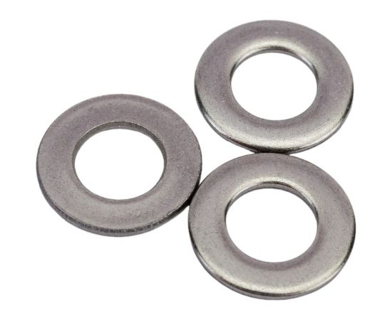 Обычная шайба КРЕП-КОМП нержавеющая DIN125 А2 м8 500 шт. шон8 