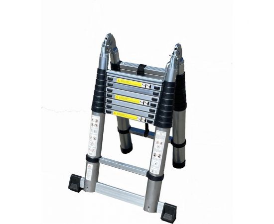 Телескопическая стремянка SevenBerg QH 2x9 - 5,6 м. 