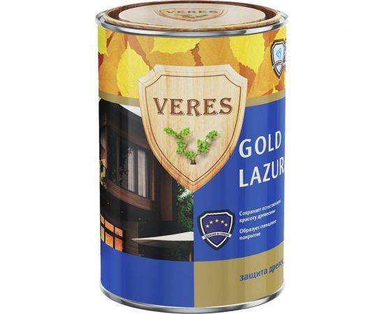 Пропитка Veres Gold Lazura №2 сосна 0.9 л 1/6 42710 