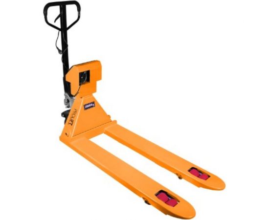 Гидравлическая тележка с весами PROLIFT CW 25, грузоподъемность 2500 кг, 1150х555 мм, колеса полиуретан CW25 – изображение 3