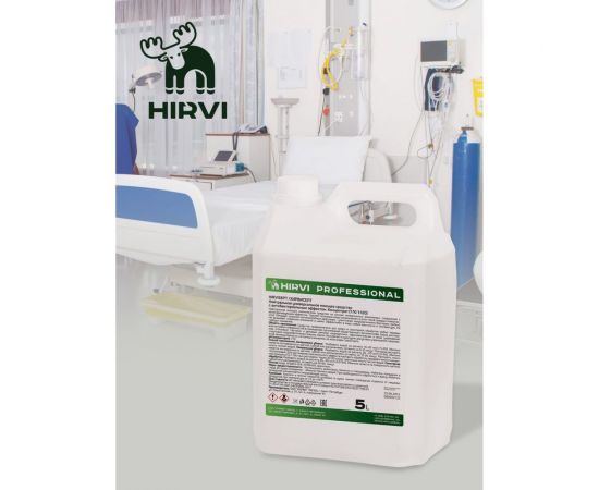 Нейтральное универсальное моющее средство с антибактерильным эффектом HIRVI Sept 5 л 338а833 – изображение 3