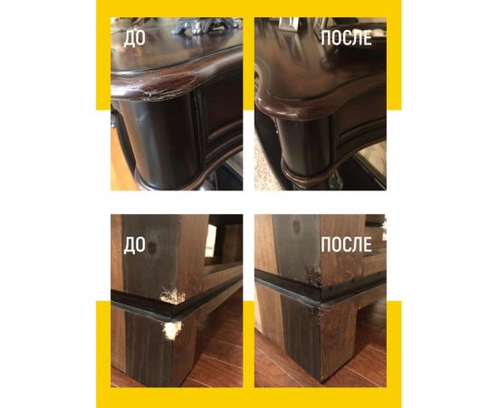 Шпатлевка для реставрации мебели WALNUT слоновая кость, 55 г WLN0168 – изображение 5