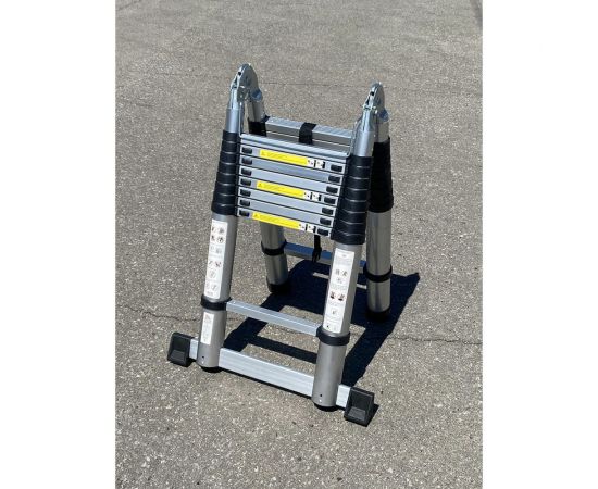 Телескопическая стремянка SevenBerg QH 2x9 - 5,6 м. – изображение 4