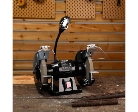 Заточной станок DEKO DKGM200-150, с лампой 063-4323 – изображение 6