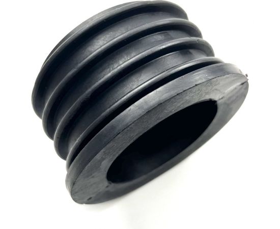 Переходная манжета Профитт d 40x73 сантехническая, канализационная, трехлепестковая, черная 2227589 