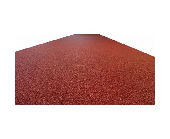 Покрытие из резиновой крошки ООО Амортекс 1500x6000x10 мм цвет красный 0046 