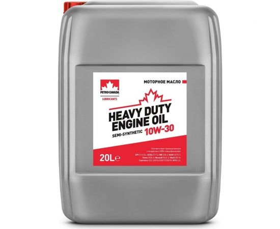 Моторное масло PETRO-CANADA Heavy Duty Engine Oil Semi-Synthetic 10W-30, 20 л PCHDEOSS13PL20 