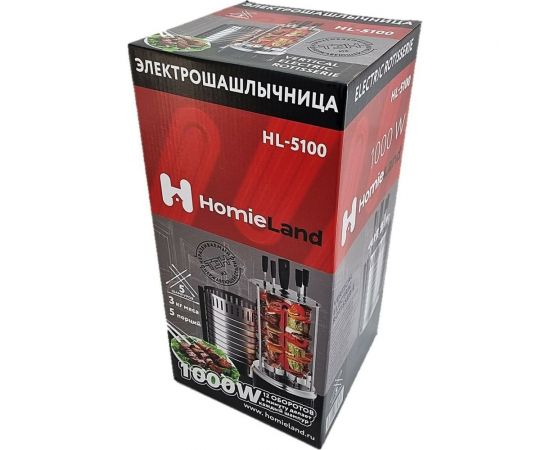 Электрическая шашлычница HomieLand HL-5100 00-00014091 – изображение 3