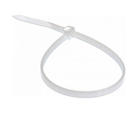Нейлоновый хомут Nova Bright белый, 3.6x300 мм, 25 шт. 47848 – изображение 2