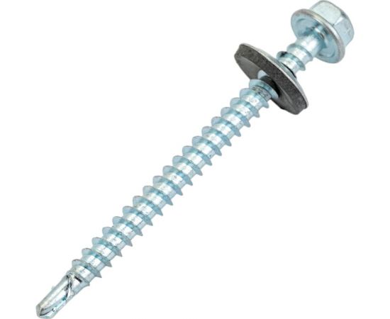 Кровельный саморез крепежная техника цинк 4.8х60 мм, 150 шт 431008 БК – изображение 3