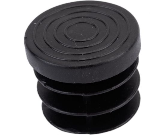 Внутренняя заглушка для трубы Tech-Krep D25 мм, черный пластик, 4 шт. пакет 512030 – изображение 4
