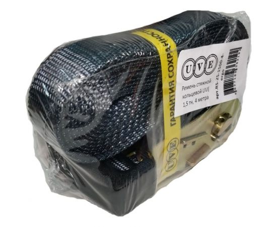 Стяжной кольцевой ремень UVE 1500 daN, 4 м, 25 мм, ERGO RS-25-1500-4-ergo – изображение 2