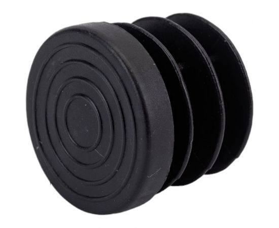 Внутренняя заглушка для трубы Tech-Krep D25 мм, черный пластик, 4 шт. пакет 512030 – изображение 2