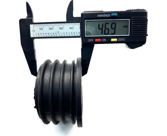 Переходная манжета Профитт d 40x73 сантехническая, канализационная, трехлепестковая, черная 2227589 – изображение 5