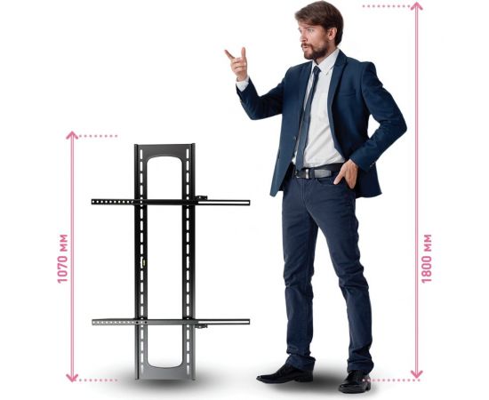 Кронштейн для LED/LCD телевизоров Kromax STAR PRO-111 black 20246 – изображение 7