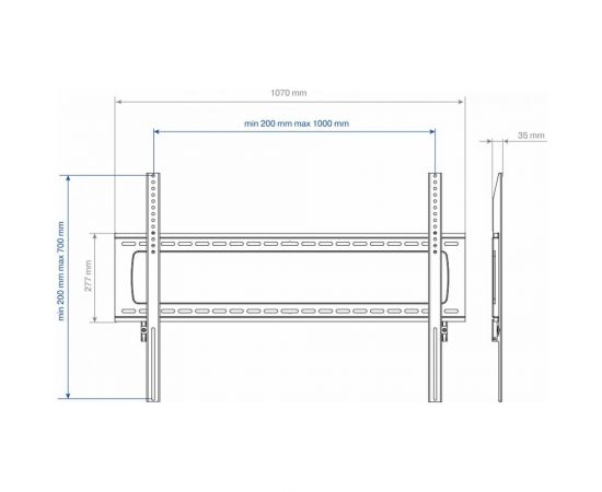 Кронштейн для LED/LCD телевизоров Kromax STAR PRO-111 black 20246 – изображение 6