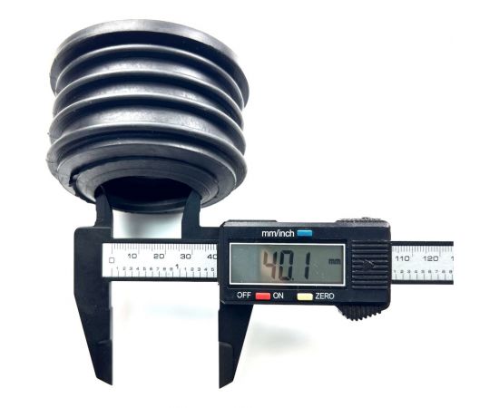 Переходная манжета Профитт d 40x73 сантехническая, канализационная, трехлепестковая, черная 2227589 – изображение 3