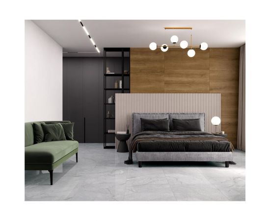 Керамогранит LAPARET Antalya grey 60x60 см, матовый, 1.44 кв. м, 4 шт. х9999287033 – изображение 10