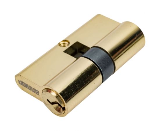 Врезной замок с ручками Аллюр 132/3 GP латунь 5962 – изображение 2