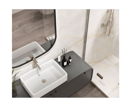 Керамогранит LAPARET Stubay onyx crema 60x60см, полированный, 1.44 кв. м, 4 шт. х9999282651 – изображение 2