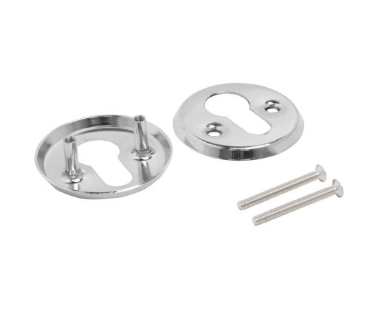 Накладка для ц/м для финских дверей Аллюр 016PZ-50 CP хром 14049 – изображение 3